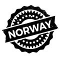 Norway rubber stamp Royalty Free Stock Photo