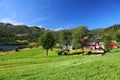 Norway Sunnfjord countryside Royalty Free Stock Photo