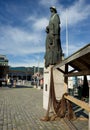 Monument to Norwegian fishermen in Trondheim.