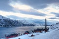 Norway in winter Royalty Free Stock Photo