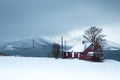 Norway in winter - trip to the island Kvaloya Royalty Free Stock Photo