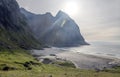 Norwegian beach