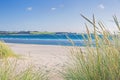 Norwegian beach on a sunny day