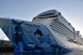 Norwegian Bliss cruise ship, docked in San Diego, California Royalty Free Stock Photo