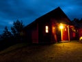 Norwegian Cabin in the mountain