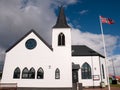 Norwegian Church at Cardiff Bay Royalty Free Stock Photo