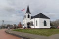 The Norwegian Church Cardiff Bay Royalty Free Stock Photo