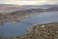 Norwegian city Tromso Royalty Free Stock Photo