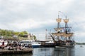 Norwegian Constitution Day near Akershus Royalty Free Stock Photo