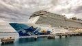 Norwegian Escape cruise ship docked in Bermuda Royalty Free Stock Photo