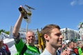 Norwegian farmers protesting