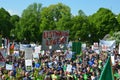 Norwegian farmers protesting