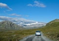 Norwegian fjaeldmark in the Jotunheimen national park