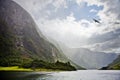 Norwegian fjord Royalty Free Stock Photo