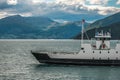 Norwegian Fjord Ferry Royalty Free Stock Photo