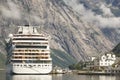 Norwegian fjord landscape. Cruise travel. Eidfjord village. Visit Norway.