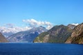 Norwegian fjords - seascape, Norway Royalty Free Stock Photo