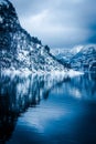 Norwegian Fjords in winter Royalty Free Stock Photo