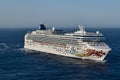 The Norwegian Gem Cruise Ship at sea