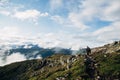 Norwegian hiking Royalty Free Stock Photo
