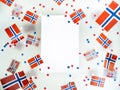 Norwegian independence day, Constitution day, may 17. holiday of freedom, victory and memory. concept of patriotism and faith.