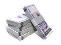 Norwegian Krone Notes Bundles Stack