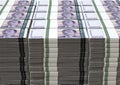 Norwegian Krone Notes Bundles Stack Royalty Free Stock Photo