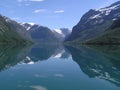 Norwegian lake Royalty Free Stock Photo