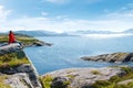 Norwegian landscape Royalty Free Stock Photo