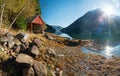 Norwegian landscape Royalty Free Stock Photo