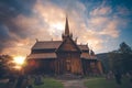 Norwegian Lom Stave Church