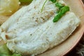 Norwegian Lutefisk Royalty Free Stock Photo