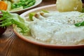 Norwegian Lutefisk Royalty Free Stock Photo