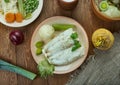 Norwegian Lutefisk Royalty Free Stock Photo