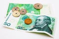 Norwegian money Royalty Free Stock Photo