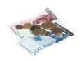 Norwegian money Royalty Free Stock Photo