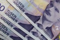 Norwegian money Royalty Free Stock Photo
