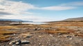 Norwegian Nature: A Desolate Landscape In The Arctic Tundra