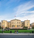 Norwegian parliament Stortinget in Oslo