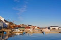 Norwegian port characteristic buildings