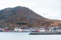 Honningsvag Coastline Viewed From the Barents Sea