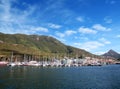 Norwegian port in a fjord