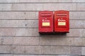 Norwegian post office letterbox