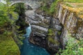 Norwegian River Gorge Royalty Free Stock Photo