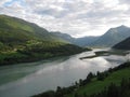 Norwegian river Royalty Free Stock Photo