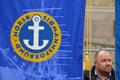 Norwegian Seafarers' Union rally Royalty Free Stock Photo