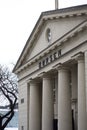 The Norwegian Stock Exchange Oslo BÃÂ¸rs, side view Royalty Free Stock Photo