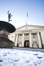 Norwegian Stock Exchange winter 4 Royalty Free Stock Photo