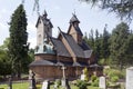 Norwegian temple Wang in Karpacz, Poland.