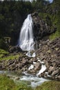 Norwegian waterfall near Latefossen